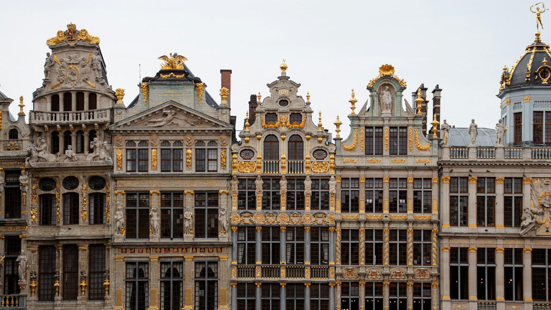Edificios gremiales de la Grand Place