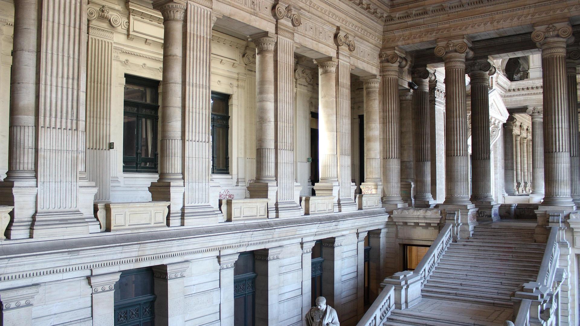 Interior del Palacio de Justicia
