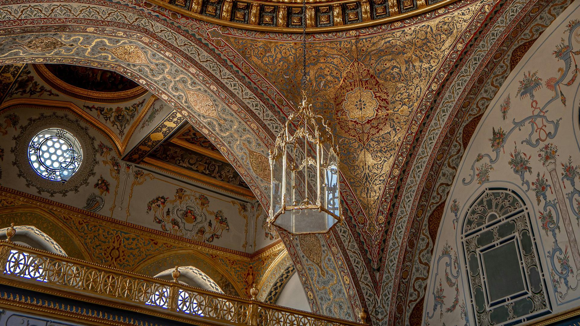 Sala del interior del palacio